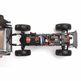 SCX24 1/24 Jeep Wrangler JLU 4X4 Rock Crawler Brushed RTR, Gray, Axial
