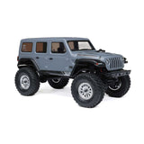 SCX24 1/24 Jeep Wrangler JLU 4X4 Rock Crawler Brushed RTR, Gray, Axial
