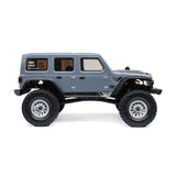 SCX24 1/24 Jeep Wrangler JLU 4X4 Rock Crawler Brushed RTR, Gray, Axial