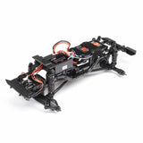 SCX24 1/24 Jeep Wrangler JLU 4X4 Rock Crawler Brushed RTR, Gray, Axial