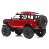 SCX24 1/24 2021 Ford Bronco 4WD Truck Brushed RTR, Red, Axial