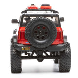 SCX24 1/24 2021 Ford Bronco 4WD Truck Brushed RTR, Red, Axial