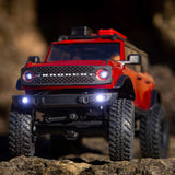 SCX24 1/24 2021 Ford Bronco 4WD Truck Brushed RTR, Red, Axial