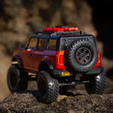 SCX24 1/24 2021 Ford Bronco 4WD Truck Brushed RTR, Red, Axial