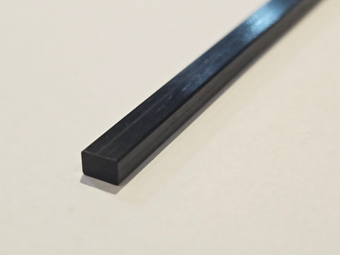 Carbon Fibre Ribbon, 6mm x 4mm x 1m