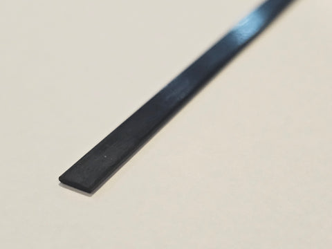 Carbon Fibre Ribbon, 5mm x 1mm x 1m