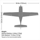 UMX Cirrus SR22T BNF Basic with AS3X and SAFE Select, Eflite