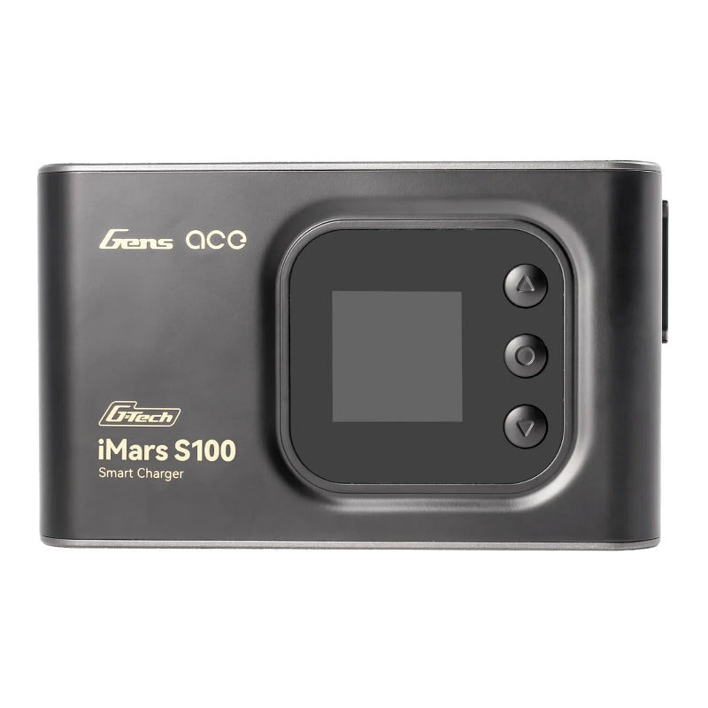 iMars S100 G-Tech Smart AC Balance Charger, Black, Gens Ace