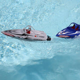 Sprintjet 9" Self-Righting Deep-V Jet Boat Brushed RTR, Grey/Silver