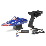 Sprintjet 9" Self-Righting Deep-V Jet Boat Brushed RTR, Blue