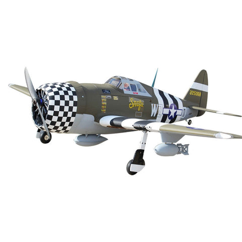 P-47G Thunderbolt SNAFU 20cc 1.6m ARF Kit, Including Electric Retracts
