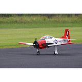 North American T-28 Trojan 35-60cc 2.18m ARF Kit, Red / White, 1/6th Scale, No Retracts, Seagull Models