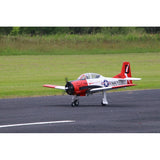 North American T-28 Trojan 35-60cc 2.18m ARF Kit, Red / White, 1/6th Scale, No Retracts, Seagull Models