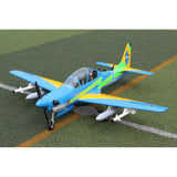 Super Tucano T-27 20cc 1.65m "Brazil Air Force" ARF Kit, Includes Electric Retracts, Seagull Models