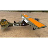 Giant Scale Cessna Bird Dog Chicken Man 122" ARF 70-125cc, Seagull Models