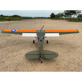 Giant Scale Cessna Bird Dog Chicken Man 122" ARF 70-125cc, Seagull Models
