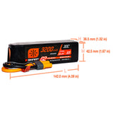 Spektrum 3200mAh 6S 22.2V 30C Smart G2 LiPo Battery: IC5