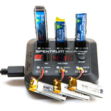 S63 Micro 6-port DC/USB 1S LiPo Smart Charger, Spektrum