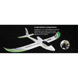 T1400 Powered Glider 1.4m PNP, Top RC Hobby