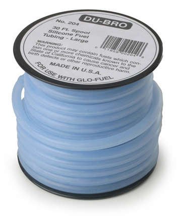 Silicone Fuel Tube, Super Blue, 1/8" I.D. x 2ft (Large), Du-Bro
