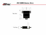 HS-125MG Slim Metal Gear Wing Servo
