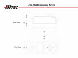 HS-75BB Retract Servo, Hitec