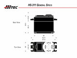 HS-311 Standard Economy Servo, Hitec