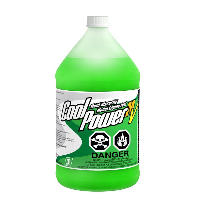 Cool Power MV 15% Nitro Fully Synthetic Air/Heli Fuel, 1 Gallon, Morgan Fuels
