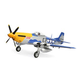 P-51D Mustang 1.5m Smart BNF Basic with AS3X and SAFE Select, E-flite