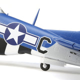 P-51D Mustang 1.5m Smart BNF Basic with AS3X and SAFE Select