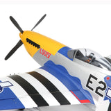 P-51D Mustang 1.5m Smart BNF Basic with AS3X and SAFE Select, E-flite