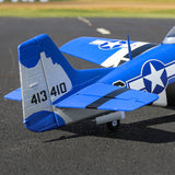 P-51D Mustang 1.5m Smart BNF Basic with AS3X and SAFE Select, E-flite