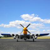 P-51D Mustang 1.5m Smart BNF Basic with AS3X and SAFE Select, E-flite