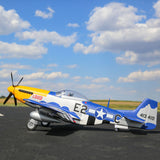 P-51D Mustang 1.5m Smart BNF Basic with AS3X and SAFE Select, E-flite