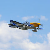 P-51D Mustang 1.5m Smart BNF Basic with AS3X and SAFE Select, E-flite