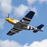 P-51D Mustang 1.5m Smart BNF Basic with AS3X and SAFE Select, E-flite