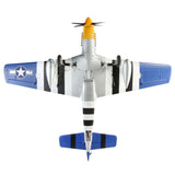 P-51D Mustang 1.5m Smart BNF Basic with AS3X and SAFE Select, E-flite
