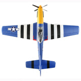 P-51D Mustang 1.5m Smart BNF Basic with AS3X and SAFE Select