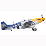 P-51D Mustang 1.5m Smart BNF Basic with AS3X and SAFE Select, E-flite