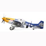 P-51D Mustang 1.5m Smart BNF Basic with AS3X and SAFE Select, E-flite
