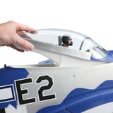P-51D Mustang 1.5m Smart BNF Basic with AS3X and SAFE Select, E-flite