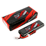 4000mAh 2S 7.4V 60C HC LiPo, Deans Plug, Gens Ace