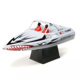 Sprintjet 9" Self-Righting Deep-V Jet Boat Brushed RTR, Grey/Silver