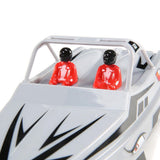 Sprintjet 9" Self-Righting Deep-V Jet Boat Brushed RTR, Grey/Silver