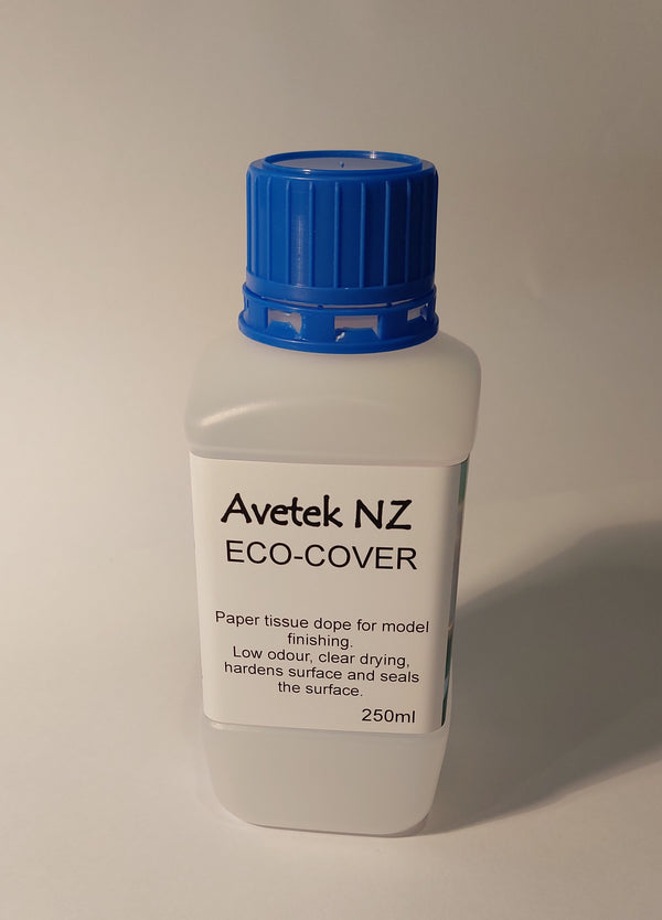 Eco-Cover Water Based Dope, 250ml Avetek NZ