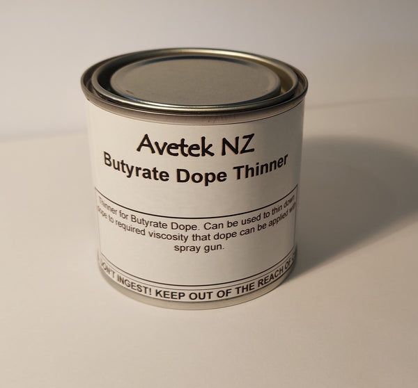 Butyrate Dope Thinners, 250ml, Avetek NZ