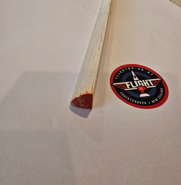 9 x 9 x 915mm Asymmetric Balsa Leading Edge