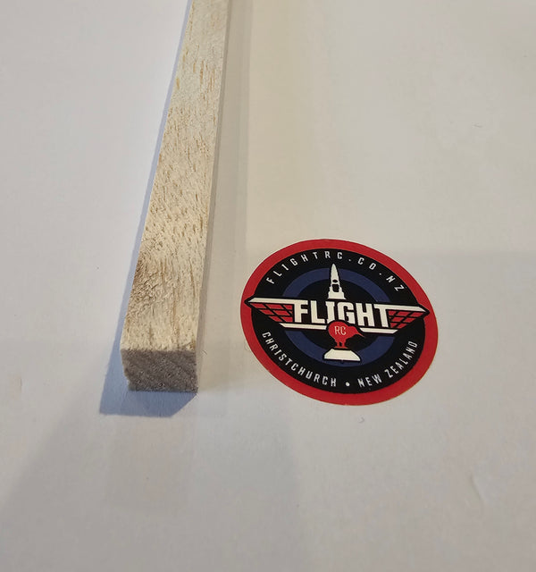 19mm x 19mm x 915mm, Balsa Block