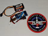 300mAh 2S 7.4V 45C LiPo Battery, JST Plug, Gens Ace