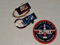 300mAh 2S 7.4V 45C LiPo Battery, UMX PH Plug, Gens Ace